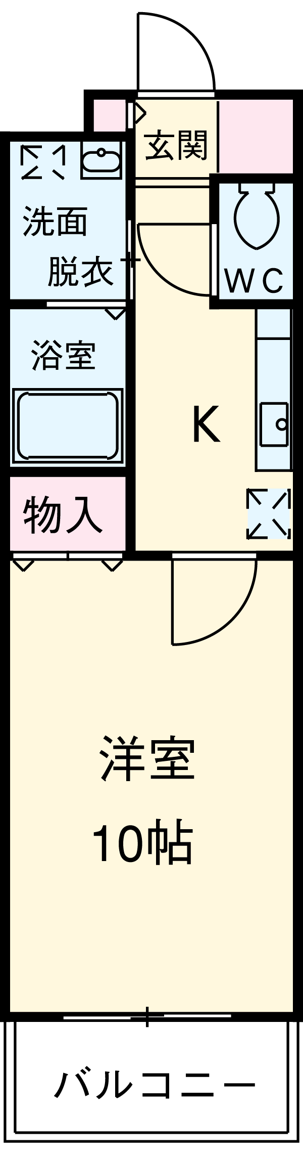 フォレストリバーの間取り