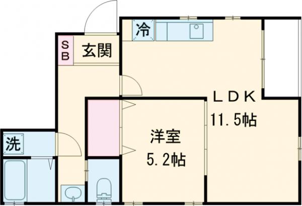 Colmar(コルマール)の間取り
