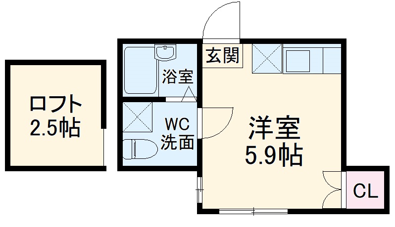 レジェンド野島公園弐番館の間取り
