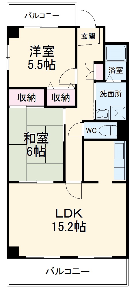 Rapport中江の間取り