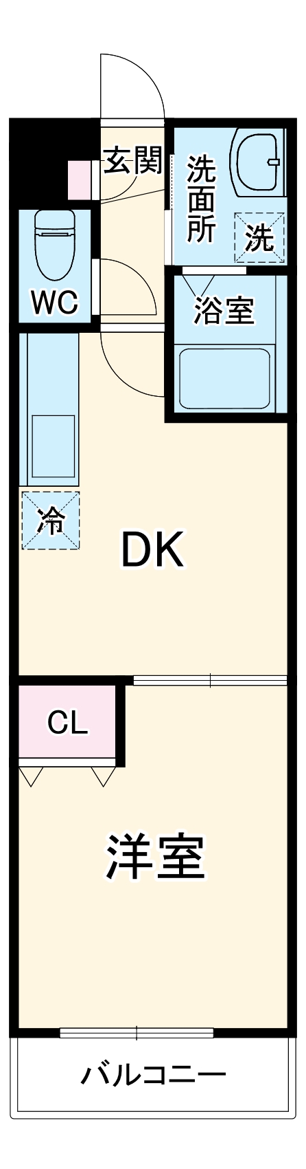 アンプルール リーブル SenⅡの間取り