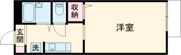 グランドール千歳烏山の間取り