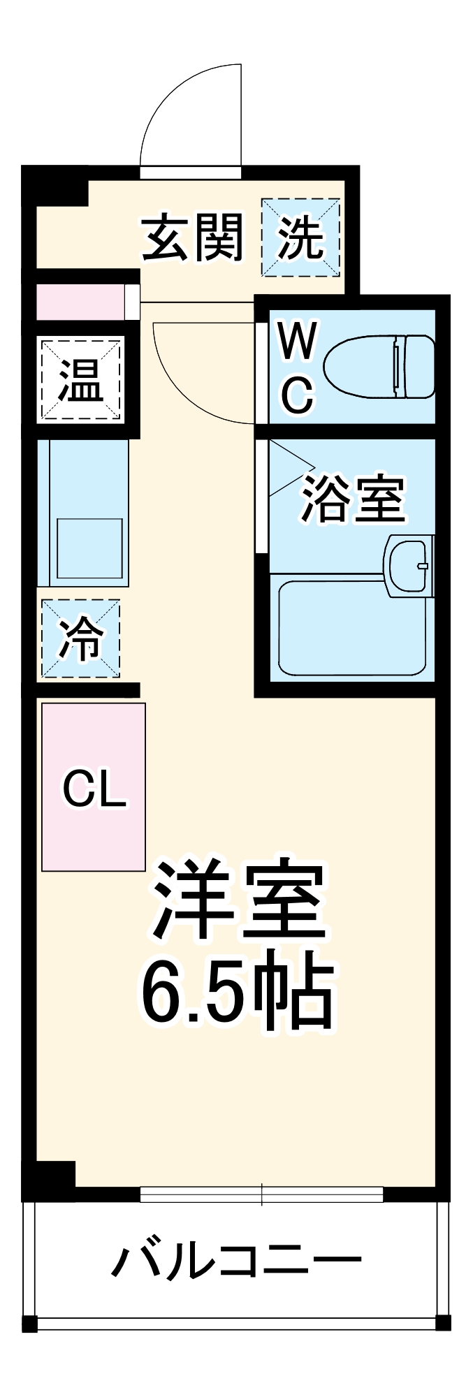 ラグゼナ本厚木の間取り