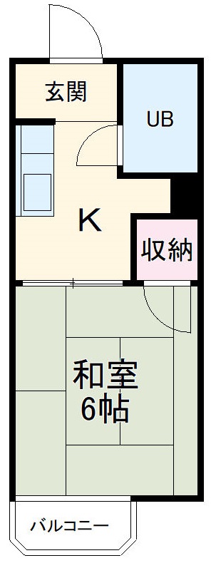 桜山朝日マンションの間取り