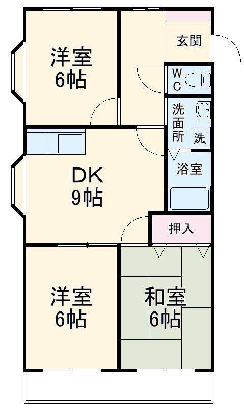 グランパレの間取り