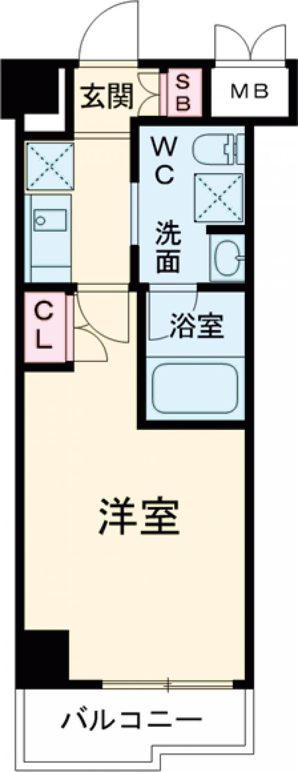 フュージョナル上鷺宮の間取り