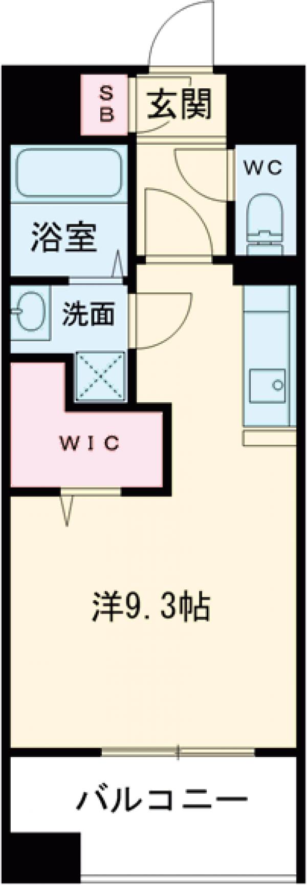LIBTH吉塚Ⅱの間取り