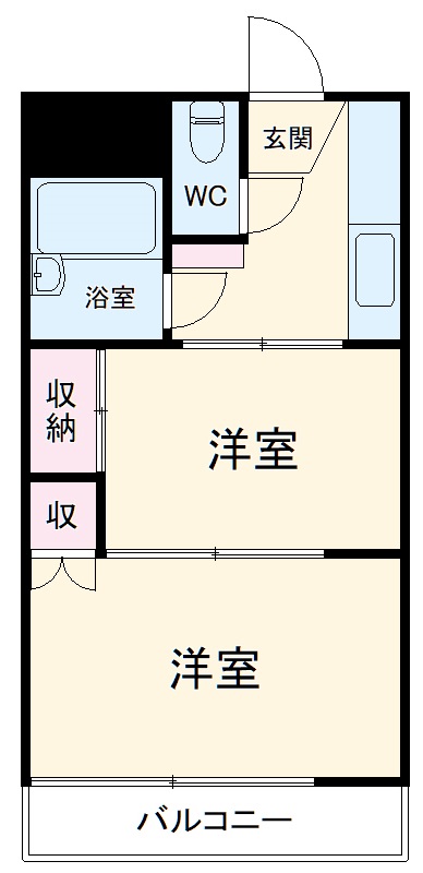 ローズリバーつくばの間取り
