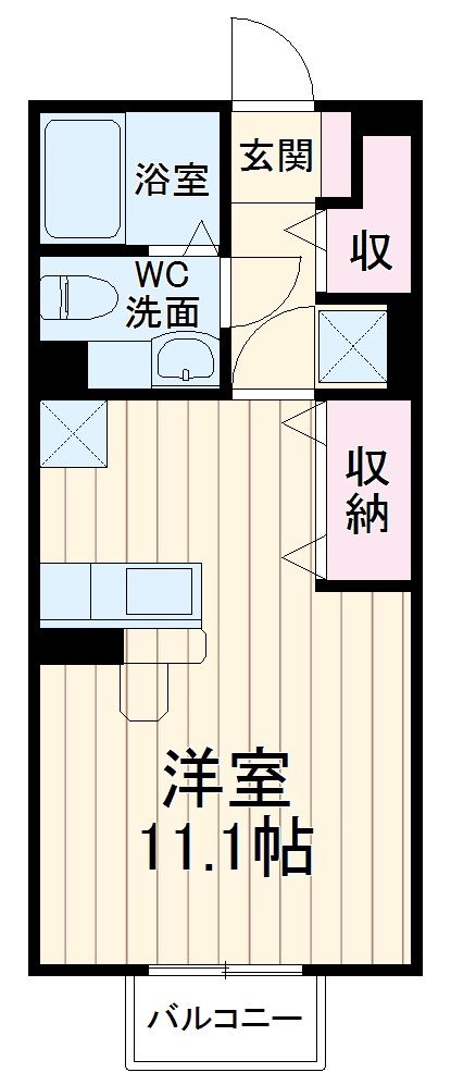 幸町の完工年月(2003年8月)築の賃貸アパートの間取り