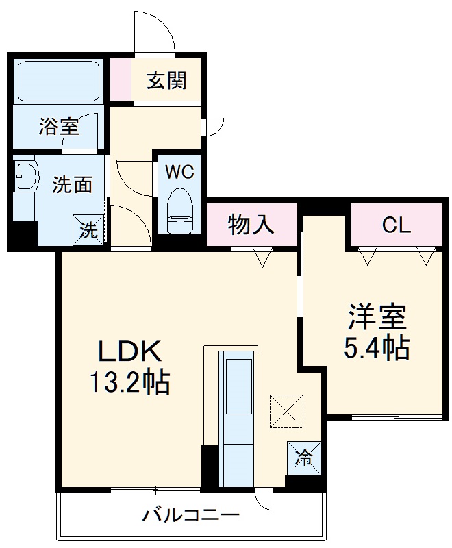 Sky Avenue Yokohamaの間取り