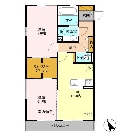 エスポワールの間取り