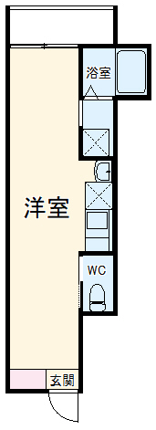 MQuarto江田の間取り