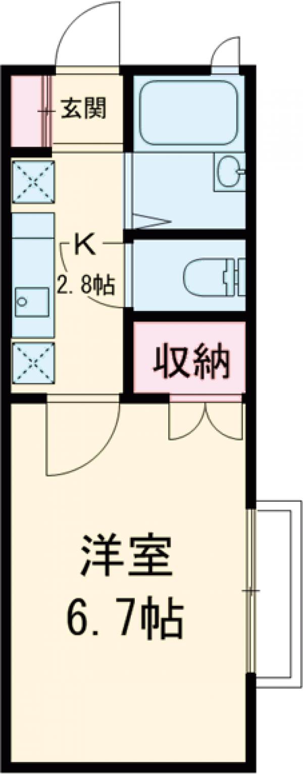 ソフィア西瑞江の間取り