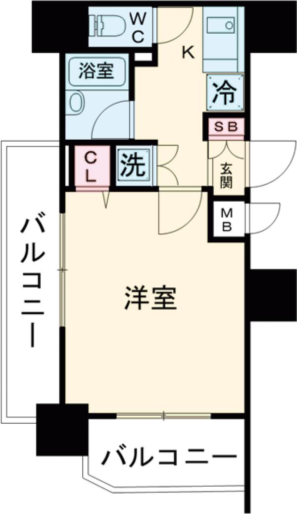 プロフ大塚の間取り
