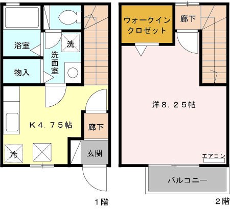 カンフォーラの間取り