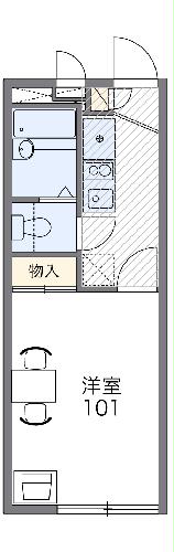 レオパレスエミの間取り