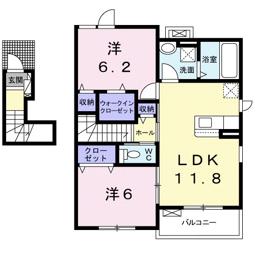 ベル ブルックの間取り