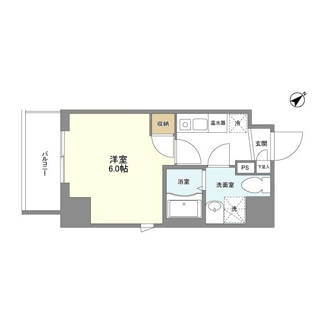 アクシーズグランデ浦和東仲町Sの間取り