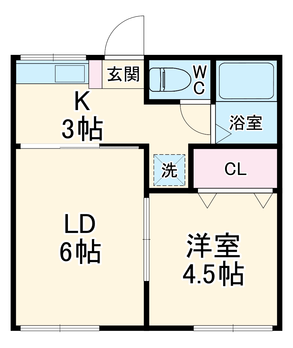ファミーユ南雲の間取り