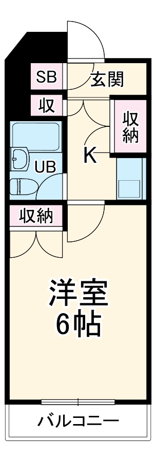 クレスト大和東の間取り