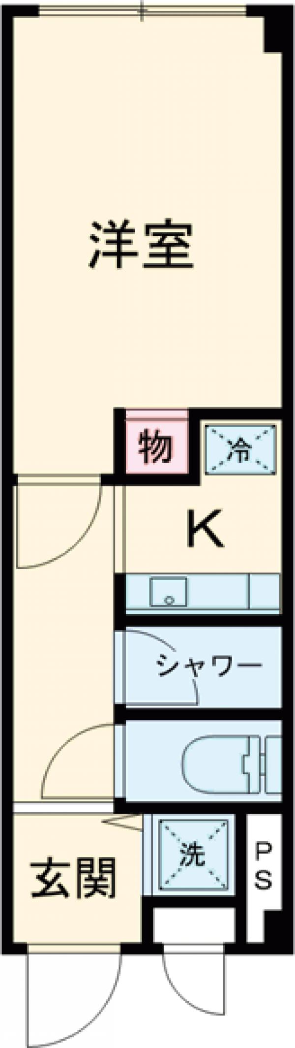 APARTMENT KYODO SETAGAYAⅡの間取り