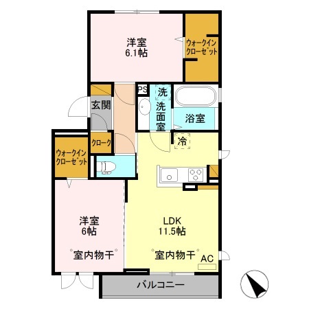 Casa Seleneの間取り