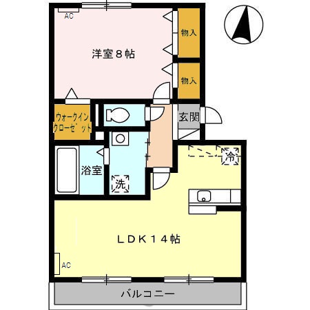 R ルミエール(アールルミエール)の間取り