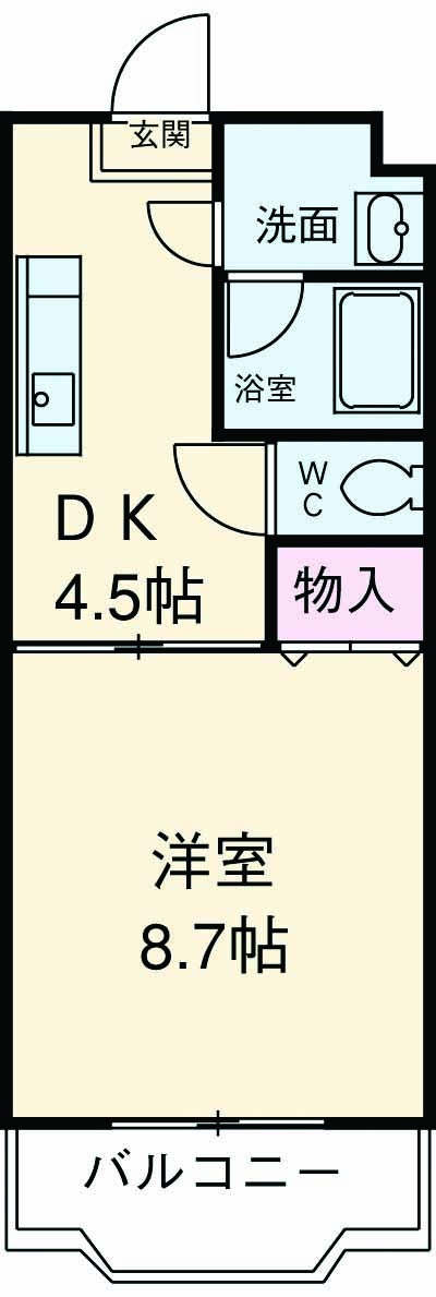 プルミエールSの間取り