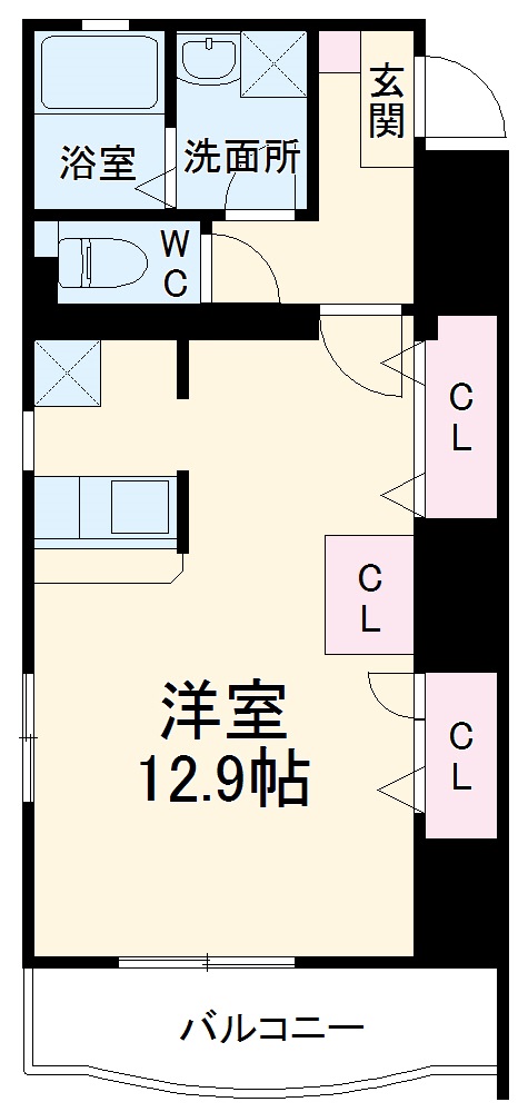 ベルフォート湘南の間取り
