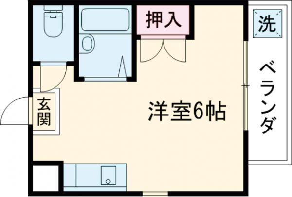 ユウハイツの間取り