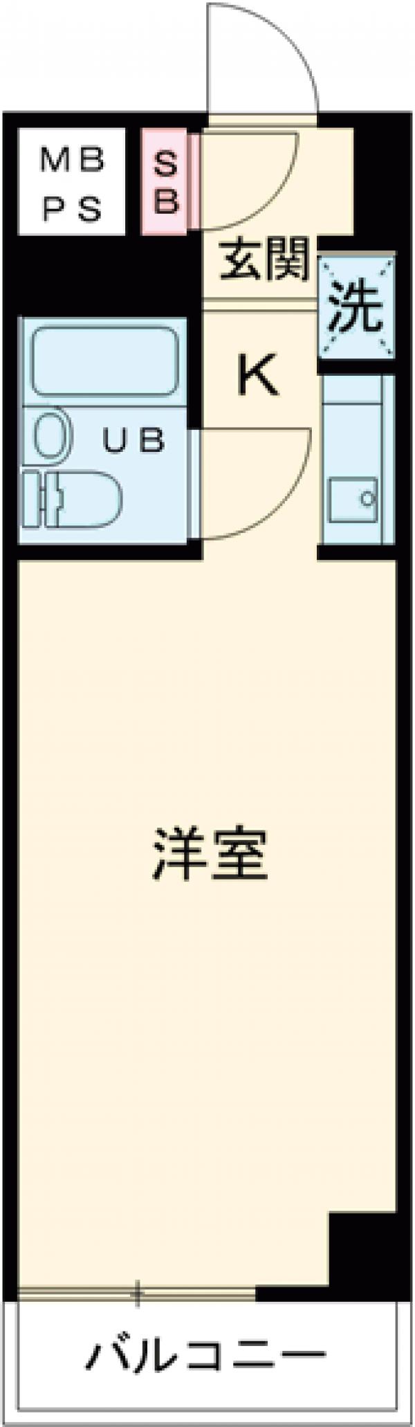 千歳船橋アムフラットの間取り