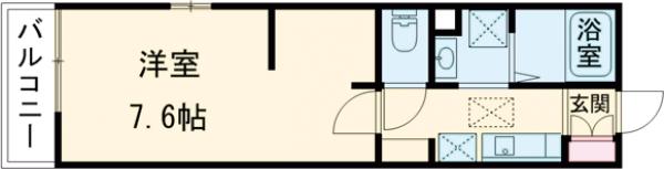 ウィンドテラス新柴又Ⅱの間取り