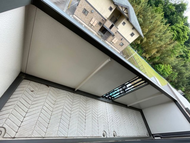 12/18 バルコニー