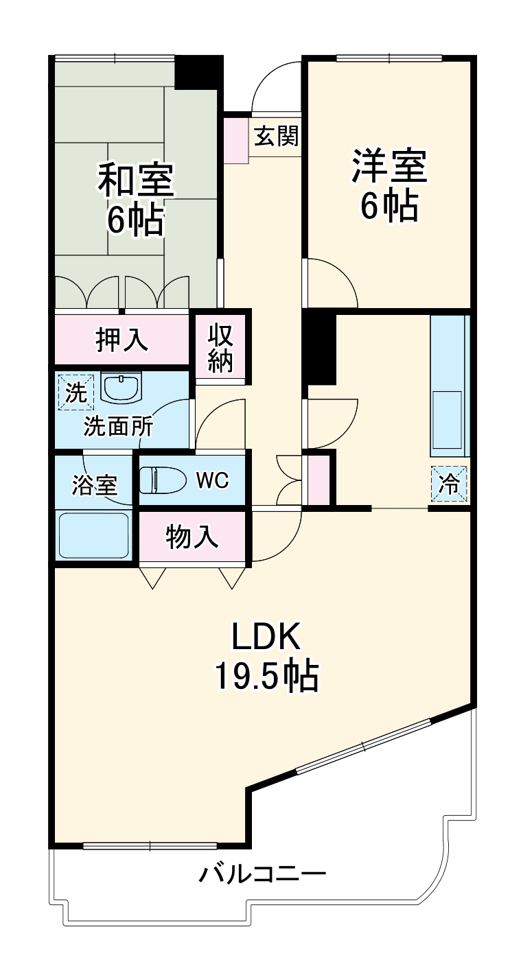 Avenue磐田 Ⅰ の間取り
