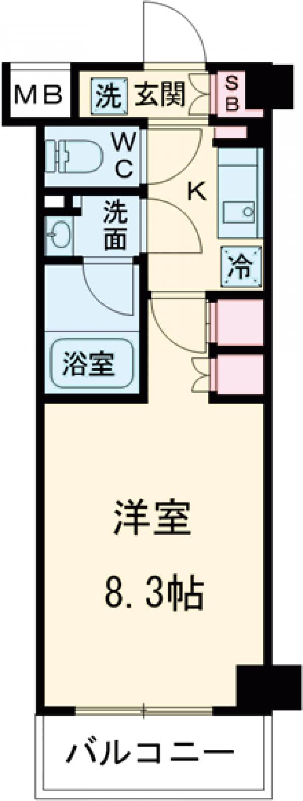 GLACIER大塚の間取り