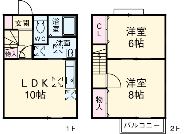 デュープレックス柊ヒルズの間取り