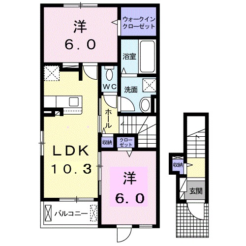 ソル パティオの間取り
