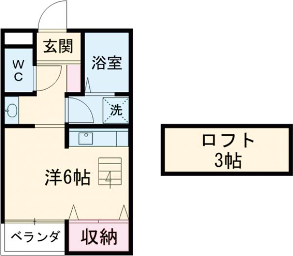 palm小金井の間取り