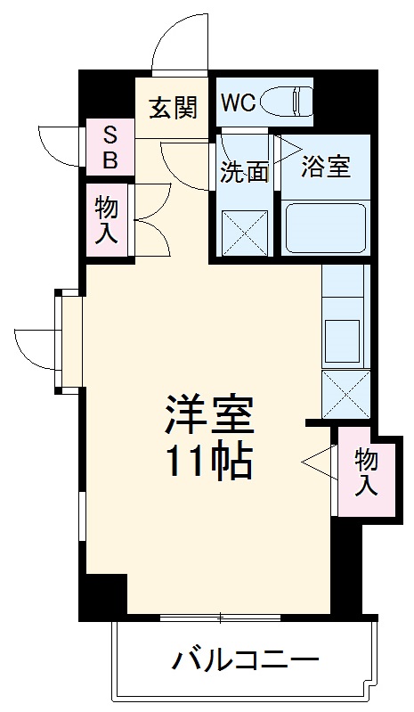 アーバンヒルズ船橋第2の間取り
