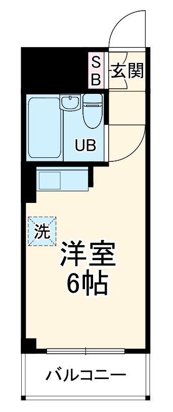トーシンコーポ栄の間取り