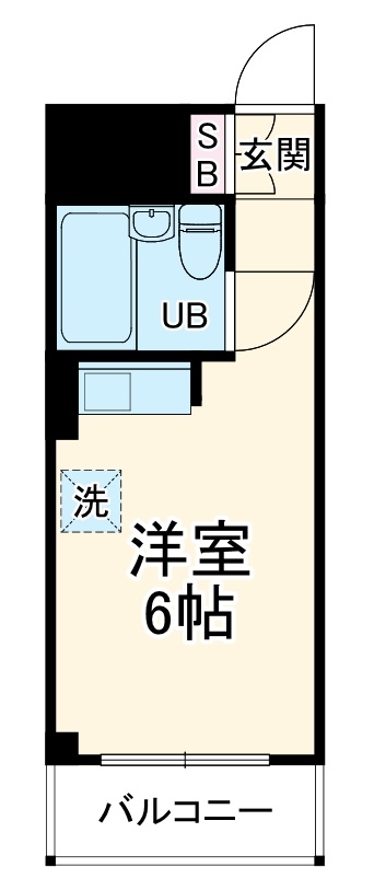トーシンコーポ栄の間取り
