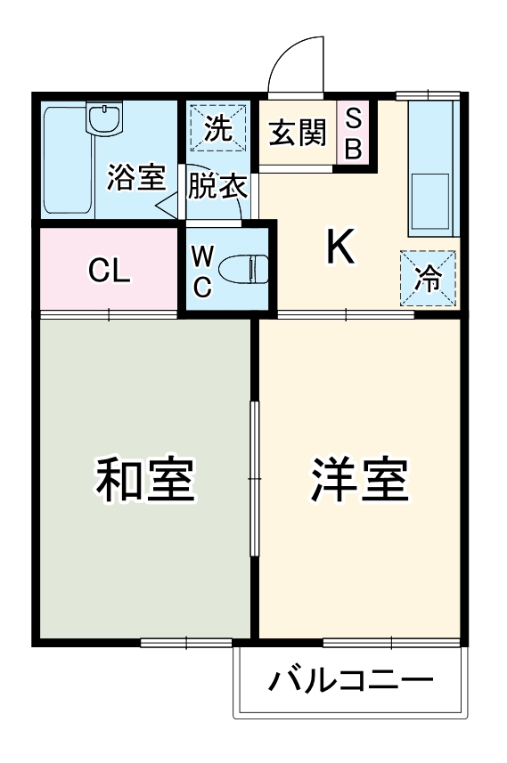アーバンフラッツの間取り