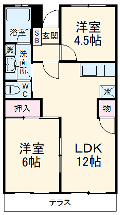 第4落合マンションの間取り