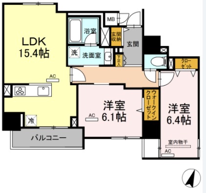 SunResidence泊の間取り