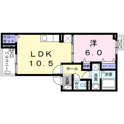 カメリアYⅢの間取り