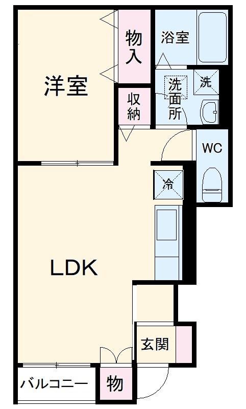 アヴェニールの間取り