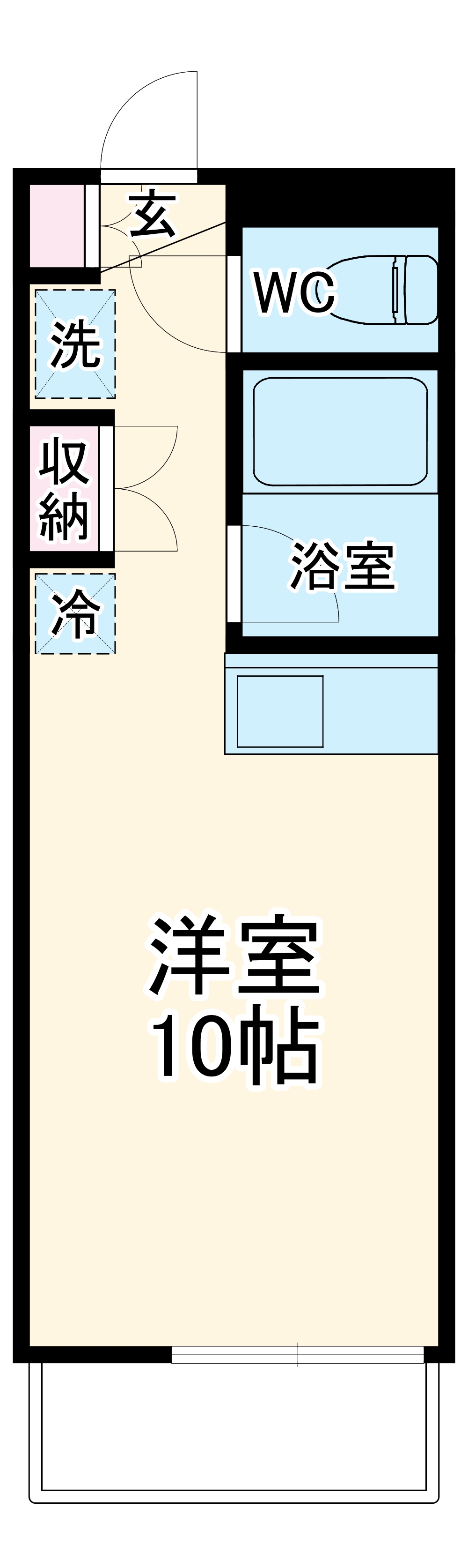 グレイス東百合丘の間取り