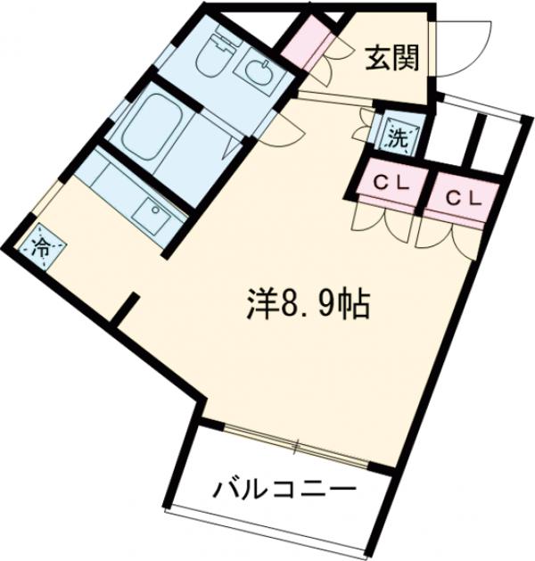 ラティエラ祐天寺の間取り