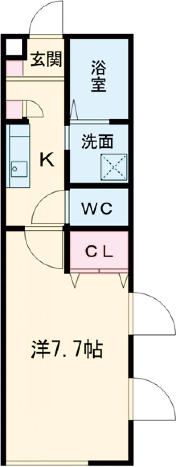 THE HOUSE UTSUNOMIYAの間取り