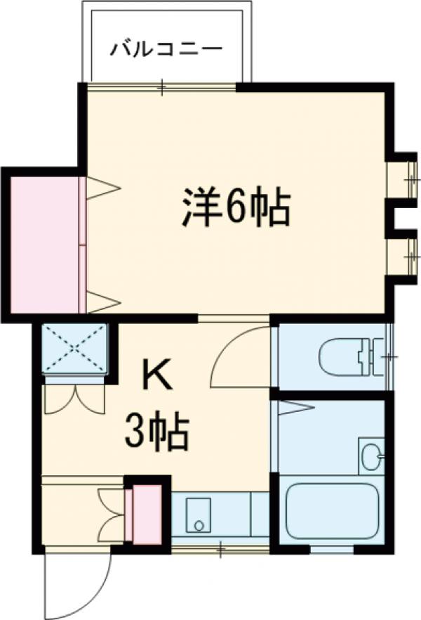 I・Tハイツの間取り